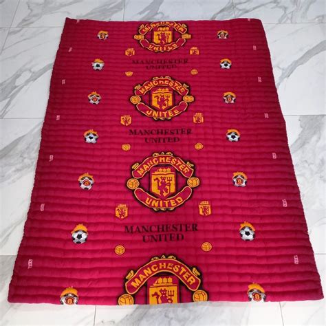 Jual Kasur Lantai Kasur Palembang Bahan Kapuk Motif Manchester United