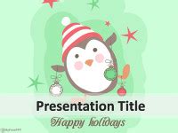 Free Happy Holidays PowerPoint Template - Download Free PowerPoint PPT