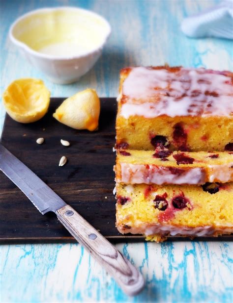 Cranberry Lemon Cake With Lemon Icing Recipe Foodess