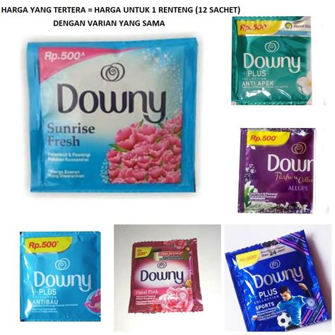 Jual SK Downy Sachet 10 11 Ml Bundle Isi 12 Sachet Pewangi Pelembut