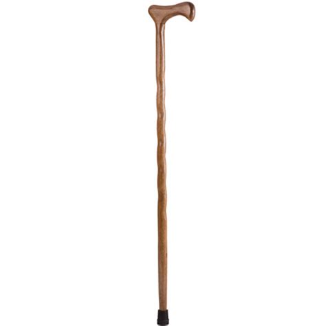 Brazos 37 Twisted Walnut Walking Cane Medex Supply