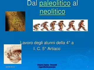 PPT Paleolitico Età della pietra antica PowerPoint Presentation