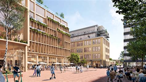 Stockholm Wood City Redefines Wooden Construction With Sustainable