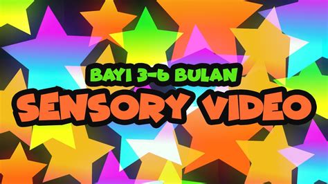 High Contrast Sensory Video For Baby Video Untuk Merangsang