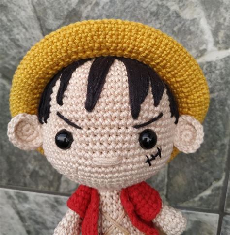 Amigurumi Luffy Loja Beateliê Elo7 Produtos Especiais