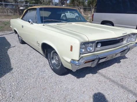 1968 Amc Rebel Sst Convertible 290 V8 Automatic P Top P S P B Runs Good Rare Car For Sale