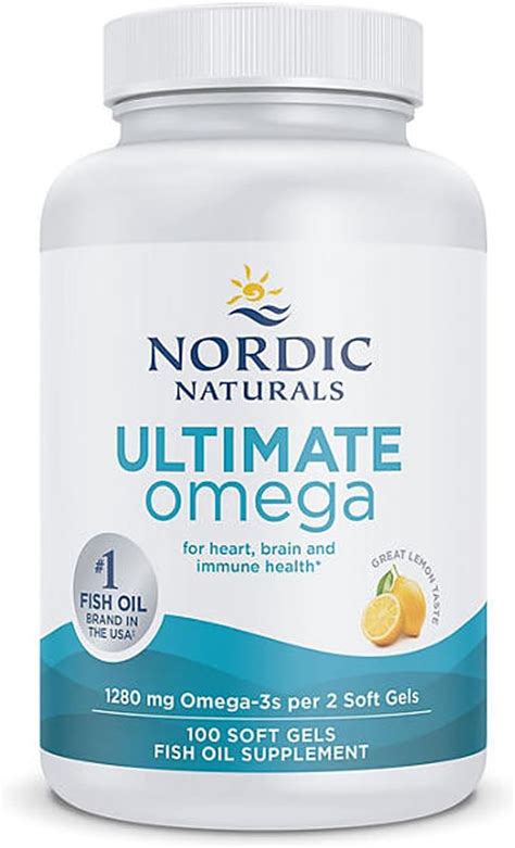 Nordic Naturals Ultimate Omega Sabor A Lim N Geles Suaves