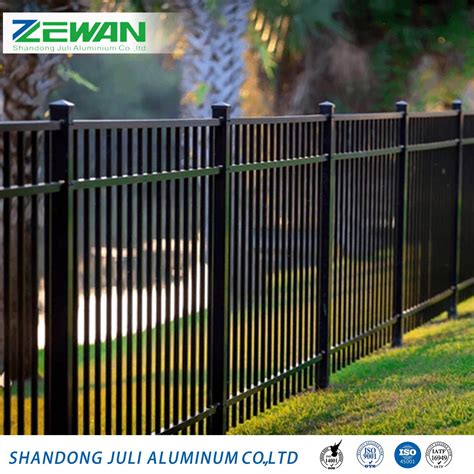 Luxury Garden Aluminum Fencing Swimming Pool Security Fences Powder