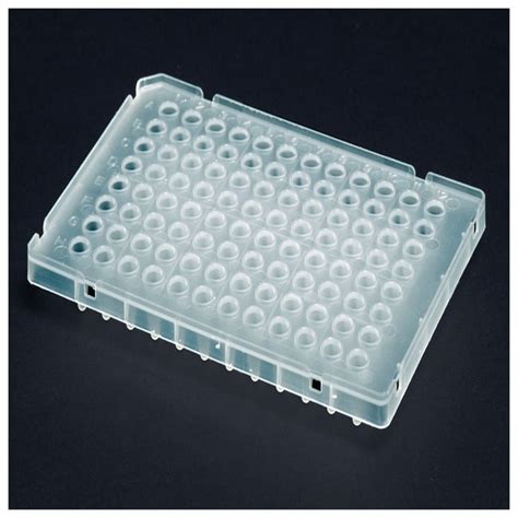 Axygen Well Low Profile Pcr Microplates Clear Half Skirt Low