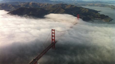 Golden gate bridge san francisco fog wallpaper | (42424)