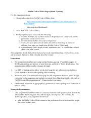 Nasw Code Of Ethics Assignment Docx Nasw Code Of Ethics Paper Worth