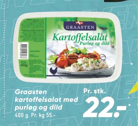 Graasten Kartoffelsalat Med Purl G Og Dild Tilbud Hos Bilka