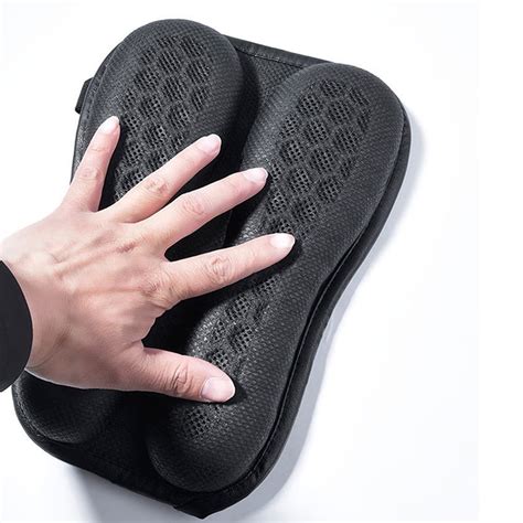 Motorcycle Gel Seat Cushion 3d Honeycomb Structure Shock Absorption And Breathable Foldable