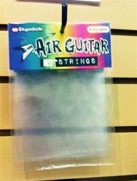 Air Guitar Strings Odd Stuff Magazine