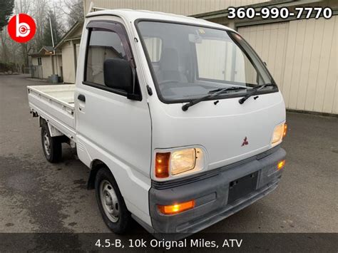 Northwest Mini Trucks Used White Mitsubishi Minicab For Sale In