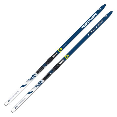 FISCHER Summit Crown Blue EF Langlaufski Set 2023 24 199cm 75 90 Kg