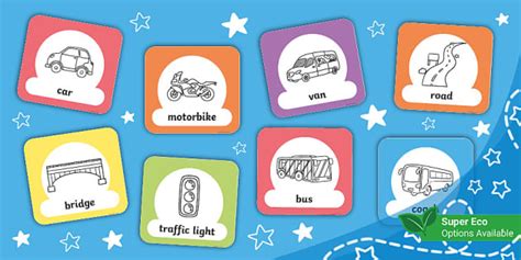 My First Car Journey Flashcards Hecho Por Educadores