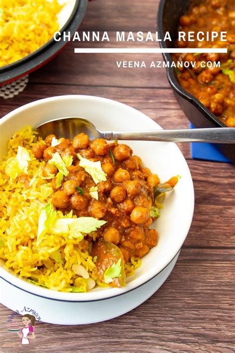 Channa Masala Is An Indian Chickpea Curry This Easy Recipe Starts With