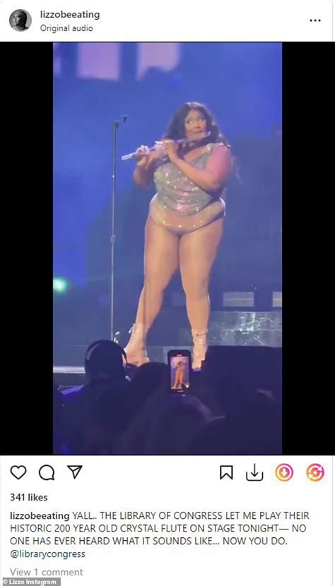 Lizzo Drops Thirst Traps Rocking Backless Leggings Exposing Her Booty