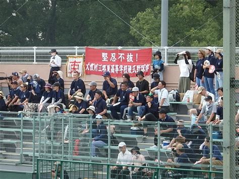 野球部～夏の大会初戦を勝利！（その1） 校長室より