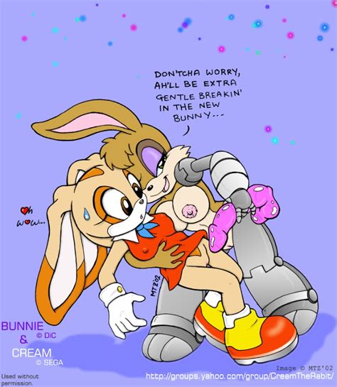 Rule 34 2002 Archie Comics Bunnie Rabbot Cream The Rabbit Sega Sonic Series Sonic Satam