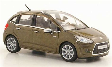 Model Citroen C3 1 43 Norev Marron 5 Portes 2011 Modelauto Specialist Be