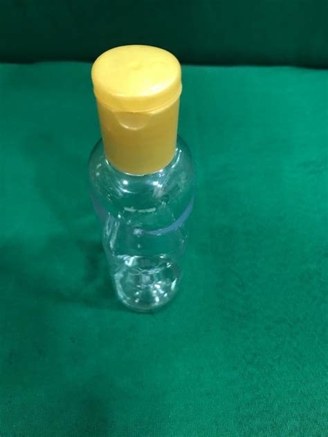 Pet Flip Top Cap Ml Hair Oil Bottle With Dabar Type Caps At Rs