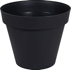 Eda Pot De Fleur Rond Toscane Cm Volume L X H Cm