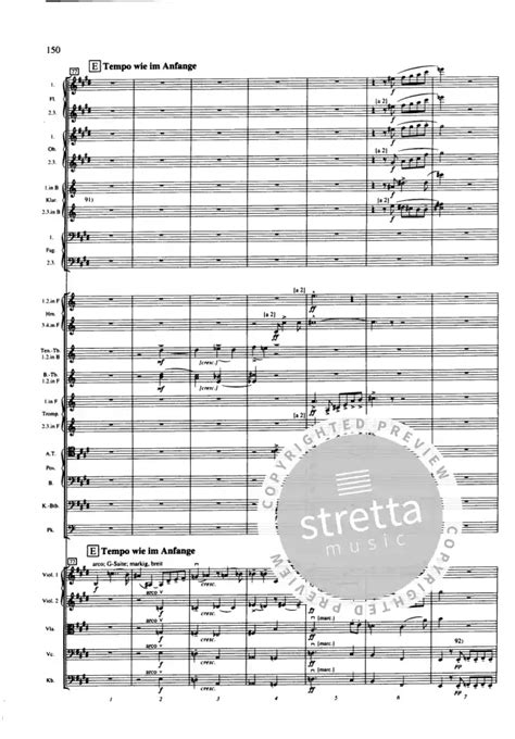 Sinfonie Nr 9 D Moll Von Anton Bruckner Im Stretta Noten Shop Kaufen