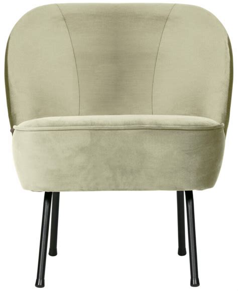 Vogue Fauteuil Fluweel Pistache 272 BePureHome Löwik Meubelen