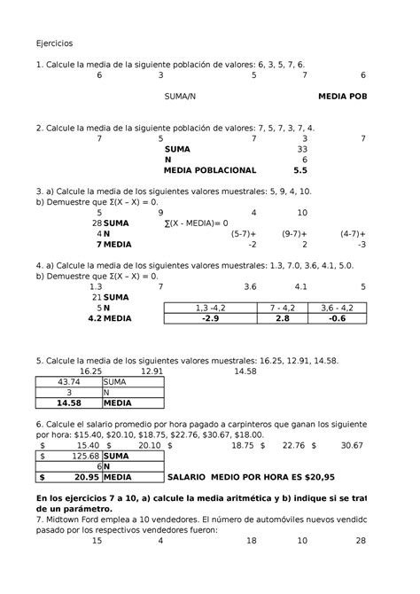 Ejercicios Capitulo 3 Bioestadística Aplicada Tarea Bioestadistica