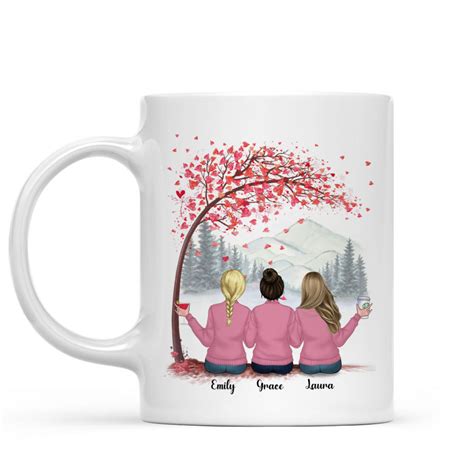 Custom Mug There Is No Greater Gift Than Sisters Personalized Mug