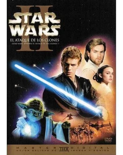 Star Wars Episodio Ii El Ataque De Los Clones Dvd Película