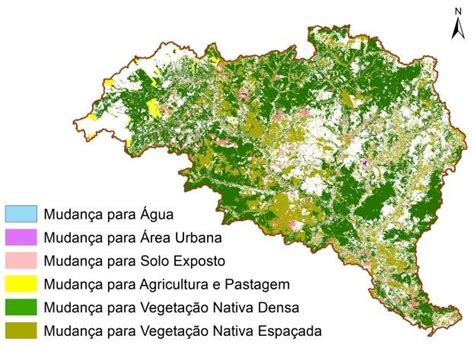 Mudança Das Classes De Uso Da Terra Entre 2011 E 2015 Download Scientific Diagram