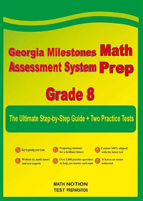 Georgia Milestones Assessment System Math Prep Grade 8 The Ultimate