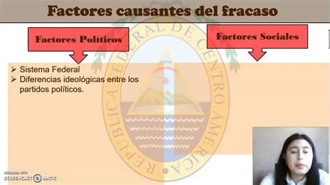 Causas del Fracaso de la Federación C A YouTube