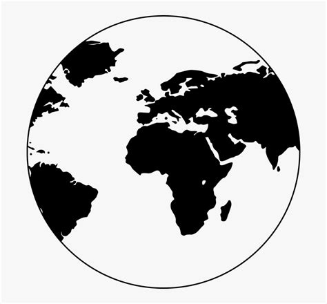 High Resolution World Map Vector , Png Download - World Map Globe ...