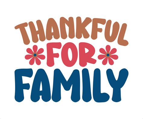 Family Retro Thanksgiving Design Graphic 30769134 Vector Art at Vecteezy