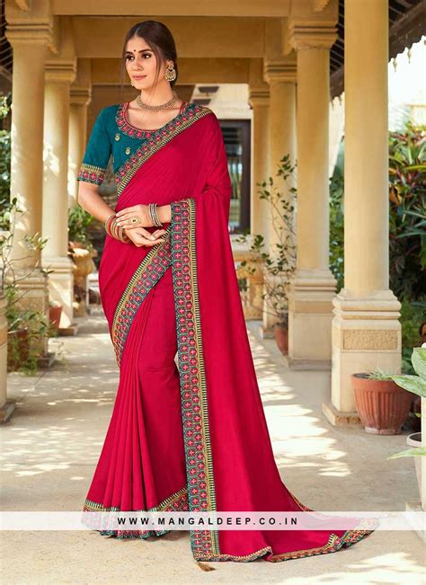 Saree With Lace Border Atelier Yuwa Ciao Jp