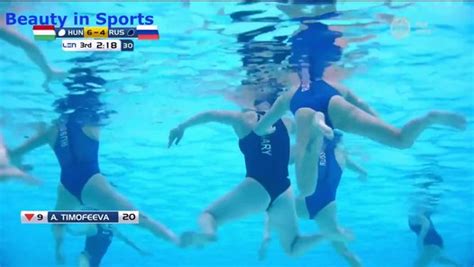 Women S Water Polo Under Water Moments Video Dailymotion