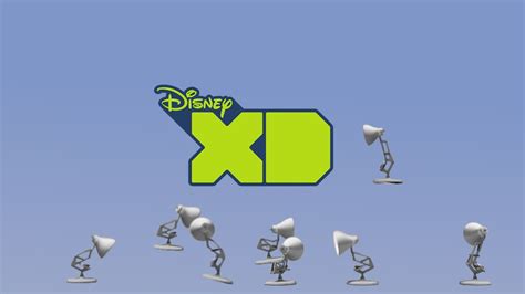 Eight Luxo Lamps Spoof Disney XD Logo Classic YouTube