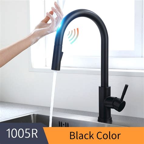 Smart Touch Kitchen Faucets Crane For Sensor Kitchen Water Tap Sink Mixer Rotate Touch Faucet