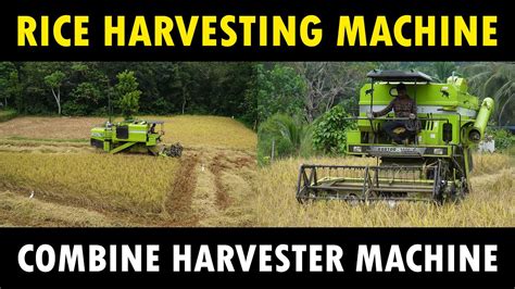 Rice Harvesting Combine Harvester Machine Rice Harvester Machine