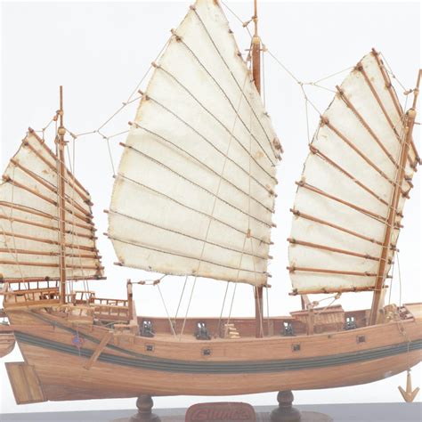 Amati 1421 Chinese Pirate Foochow Junk Ship Model With Custom Case Ebth