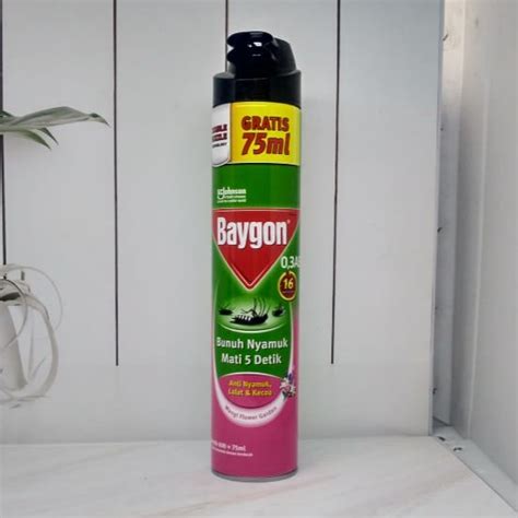 Jual Baygon Aerosol Citrus Fresh Cherry Ml Shopee Indonesia