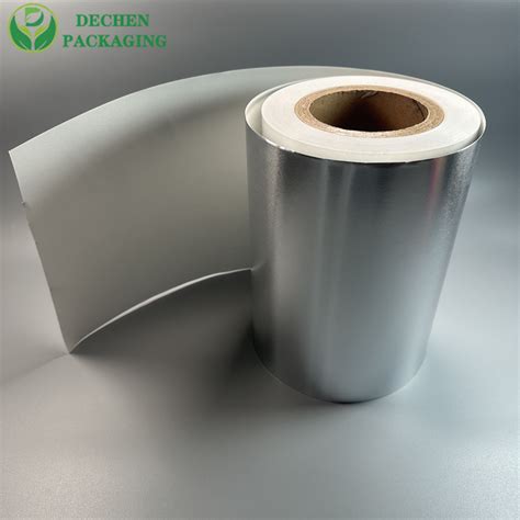 Aluminum Coated Paper Aluminum Foil Laminated Grease Proof Paper For