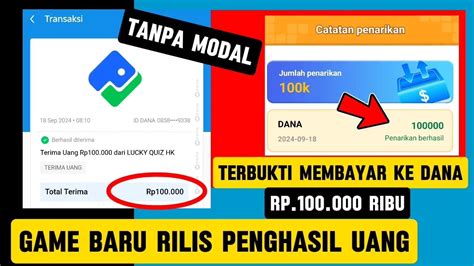 Padahal Baru Rilis Di Bayar Ribu Dari Game Penghasil Uang Wd Ke