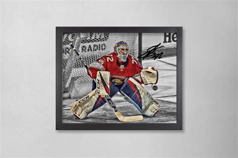 Sergei Bobrovsky Florida Panthers Autographed Rp 4x6 5x7 Etsy