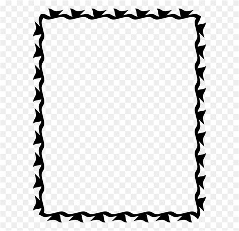 Ant Border Rectangle Clipart - Rectangle Border Clip Art - FlyClipart