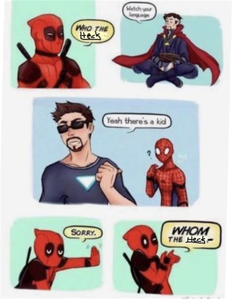 Pin By Marigras On Deadpoolclean Marvel Avengers Funny Funny